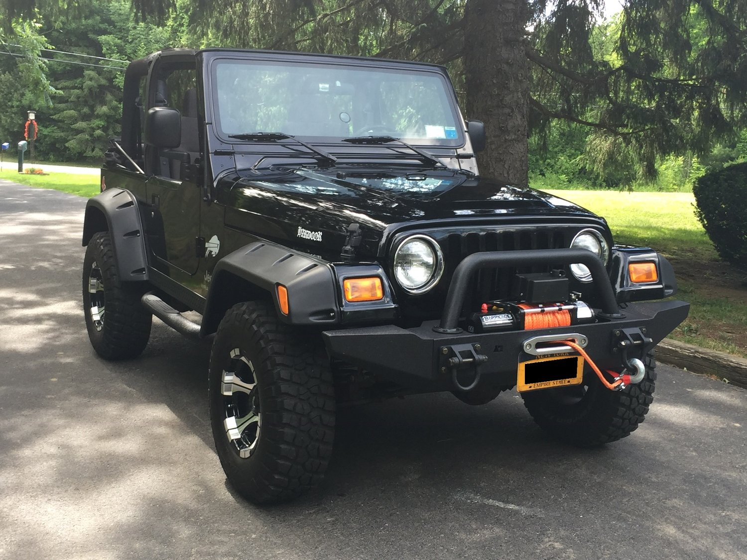 Rugged Ridge 11540.57 Winch Mount Modular XHD Front Bumper Kit for 76